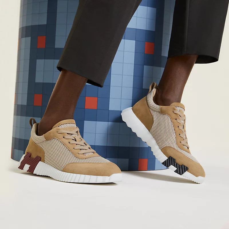 Hermès Bouncing Sneakers Beige Argile