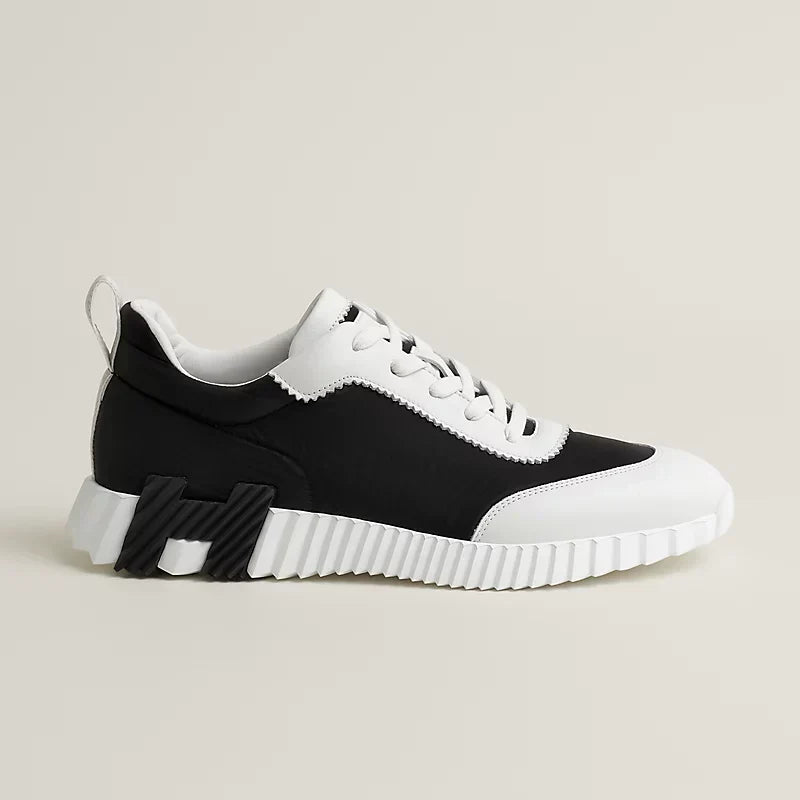 Hermès Bouncing Sneakers Zwart Wit