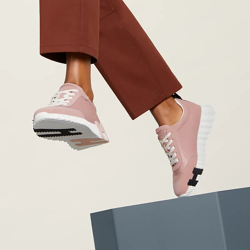 Hermès Bouncing Sneakers Rose Aquarelle